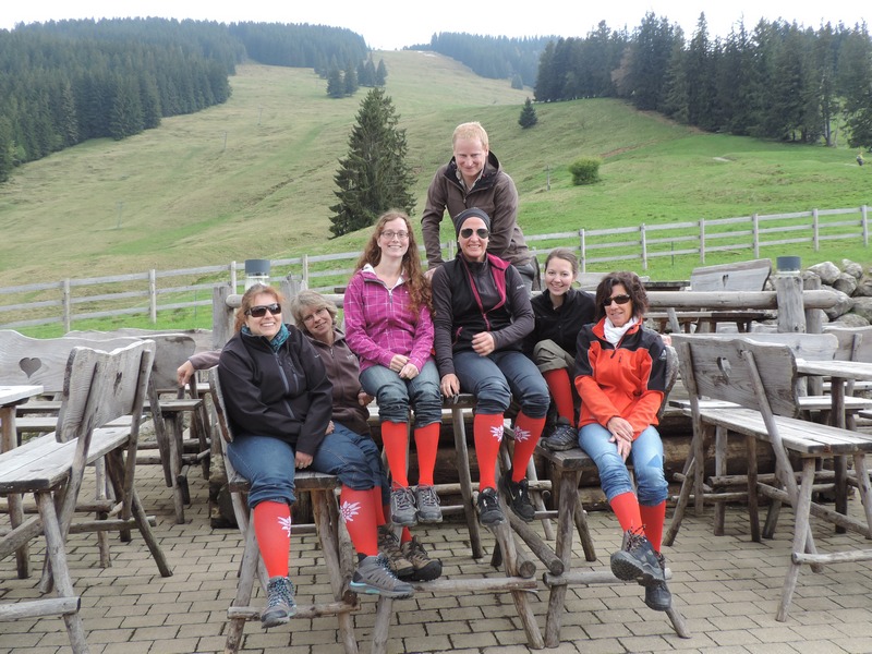 Venenpraxis Langenargen beim Wandern